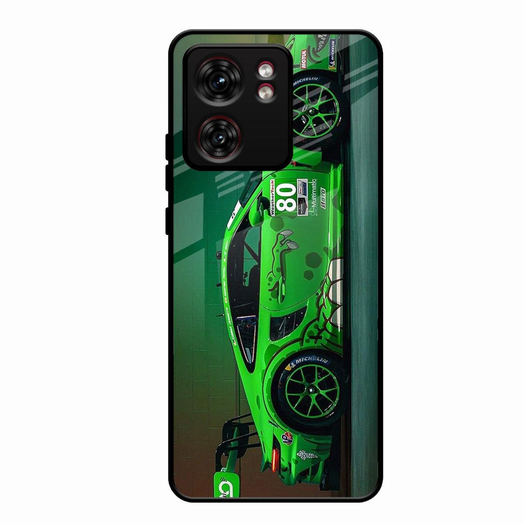Super Sports Car V2 Glass Case Cover For Motorola Edge 40