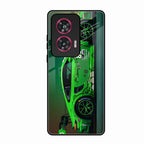 Super Sports Car V2 Glass Case Cover For Motorola Edge 50 Fusion 5G
