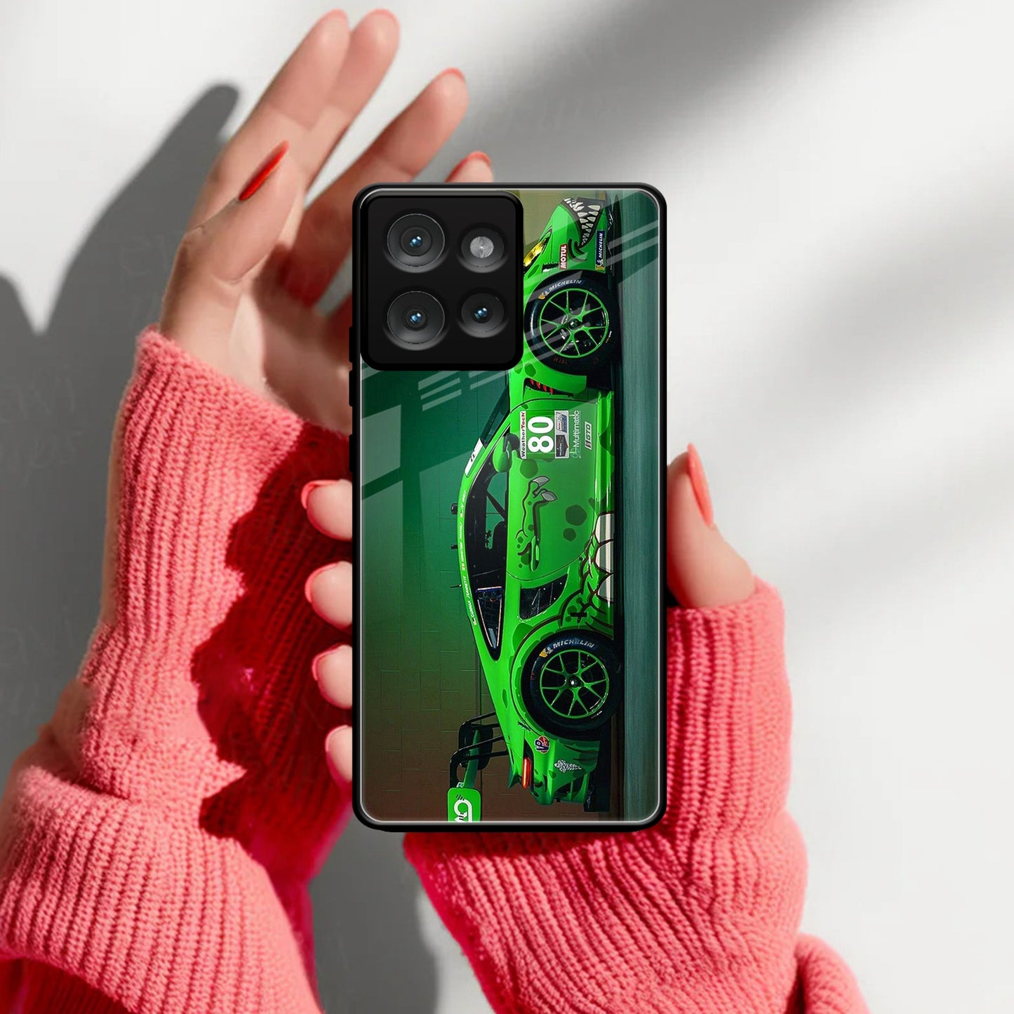 Super Sports Car V2 Glass Case Cover For Motorola