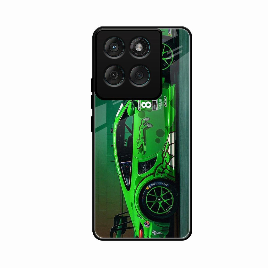 Super Sports Car V2 Glass Case Cover For Motorola G57 Power 5G