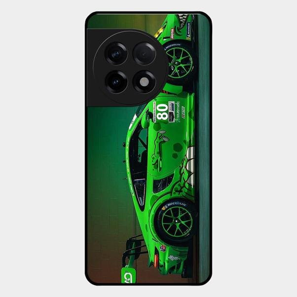 Super Sports Car V2 Glass Case Cover For Oneplus 11R 5G