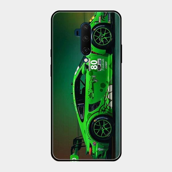 Super Sports Car V2 Glass Case Cover For Oneplus 7T Pro