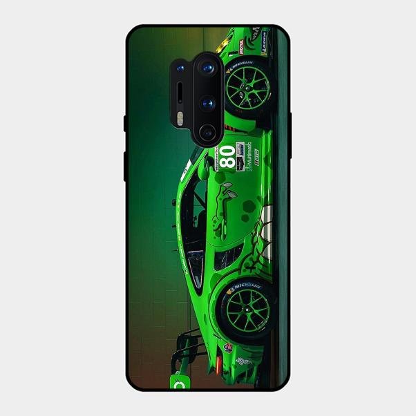 Super Sports Car V2 Glass Case Cover For Oneplus 8 Pro