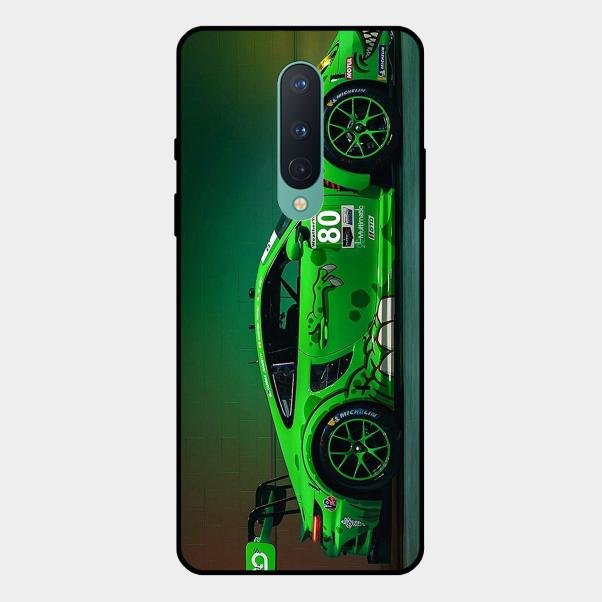 Super Sports Car V2 Glass Case Cover For Oneplus 8