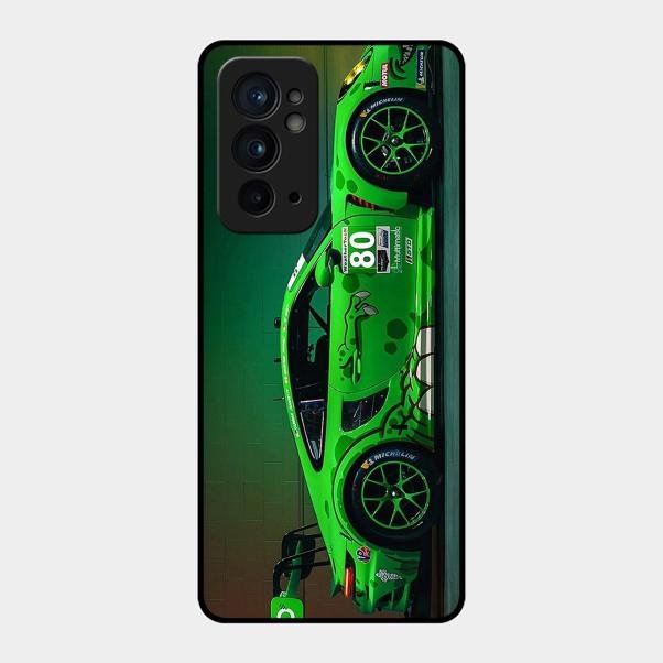 Super Sports Car V2 Glass Case Cover For Oneplus 9Rt 5G