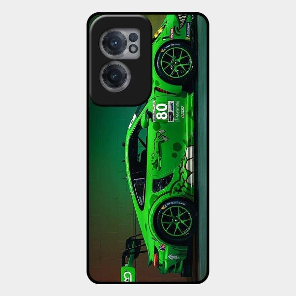 Super Sports Car V2 Glass Case Cover For Oneplus Nord Ce 2 5G