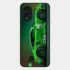 Super Sports Car V2 Glass Case Cover For Oppo A38