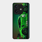 Super Sports Car V2 Glass Case Cover For Oppo A3X 5G