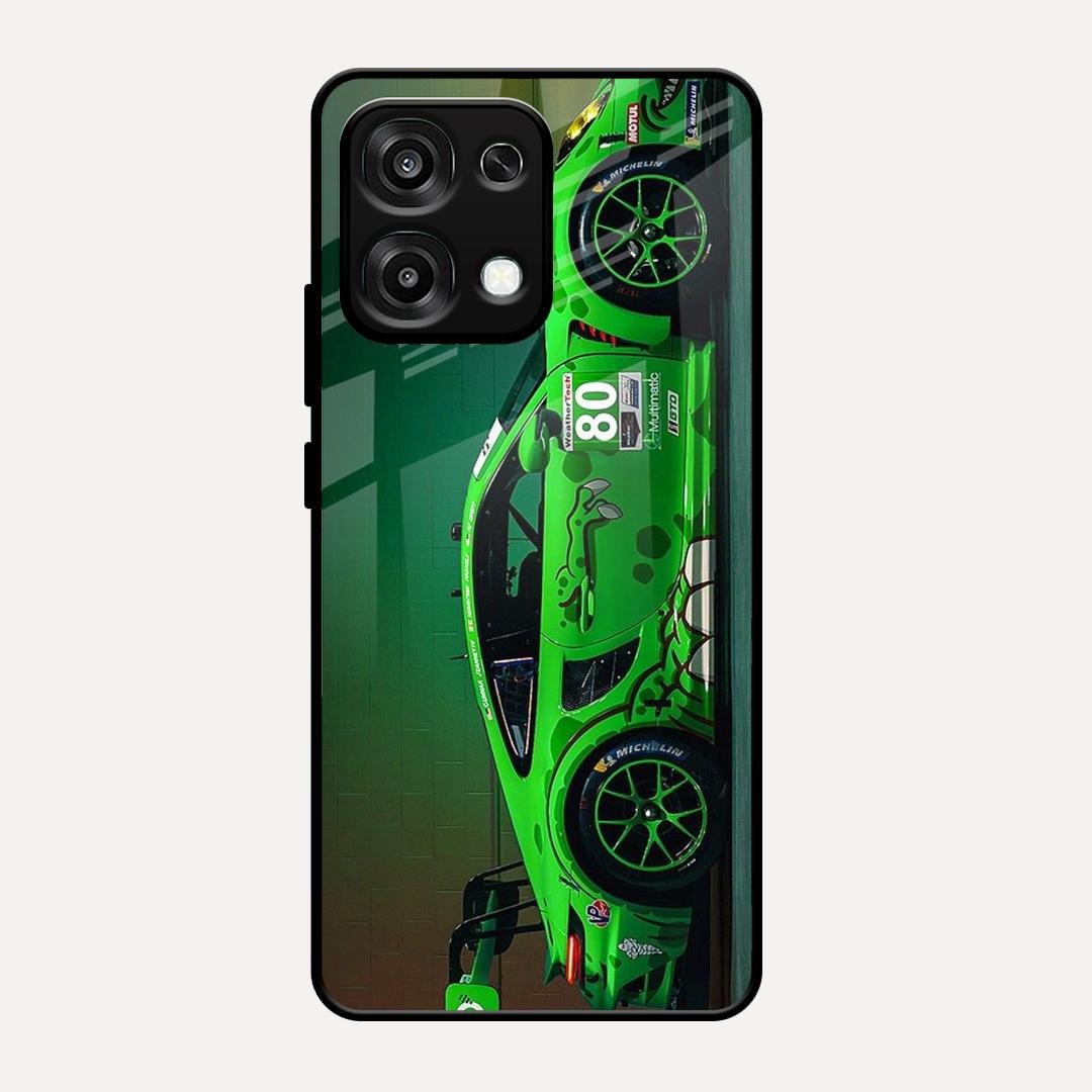 Super Sports Car V2 Glass Case Cover For Oppo F31 5G
