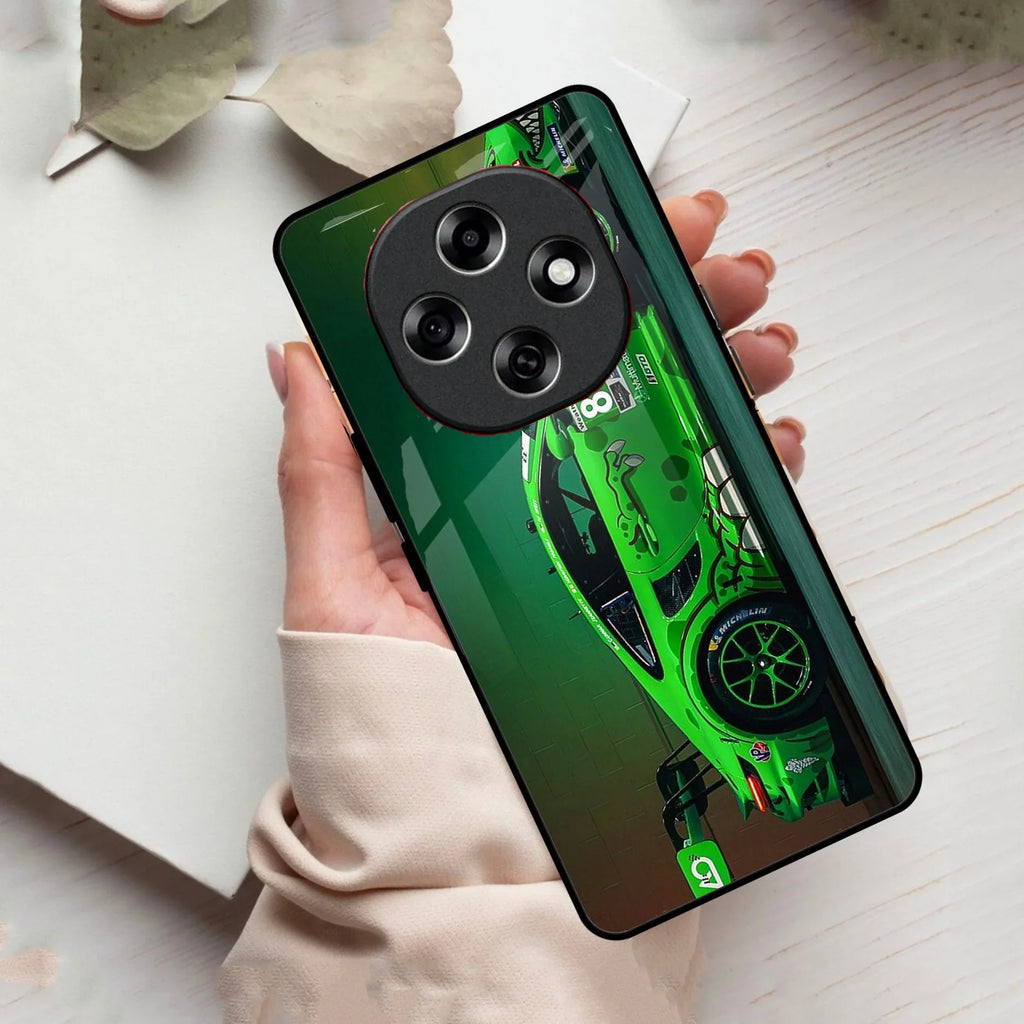 Super Sports Car V2 Glass Case Cover For Oppo