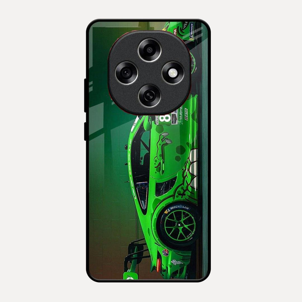 Super Sports Car V2 Glass Case Cover For Oppo F31 Pro 5G