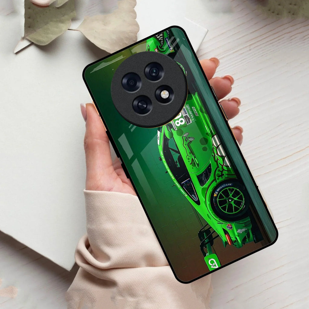Super Sports Car V2 Glass Case Cover For Oppo