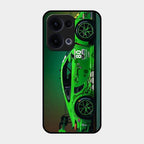 Super Sports Car V2 Glass Case Cover For Oppo Reno 13 5G