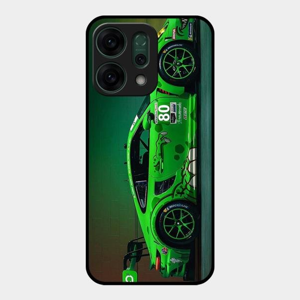Super Sports Car V2 Glass Case Cover For Oppo Reno 14 5G