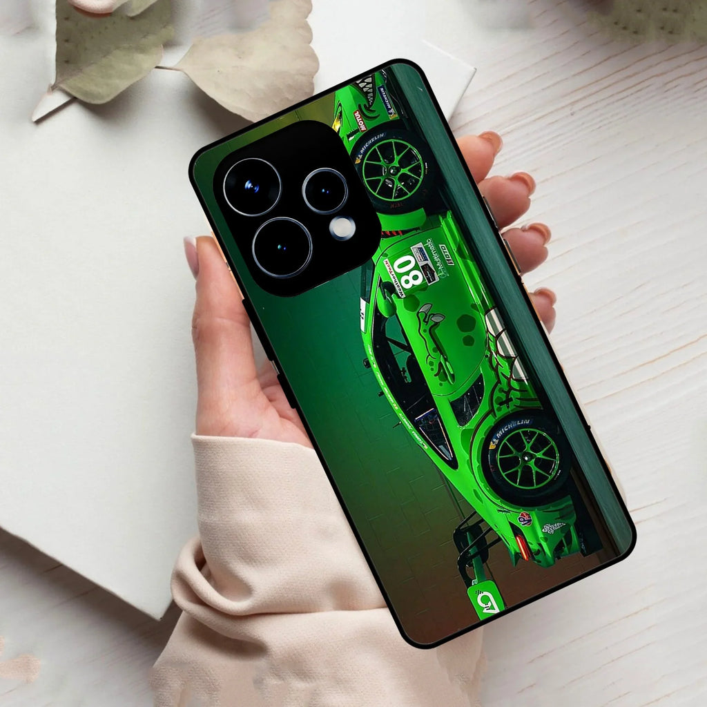 Super Sports Car V2 Glass Case Cover For Oppo