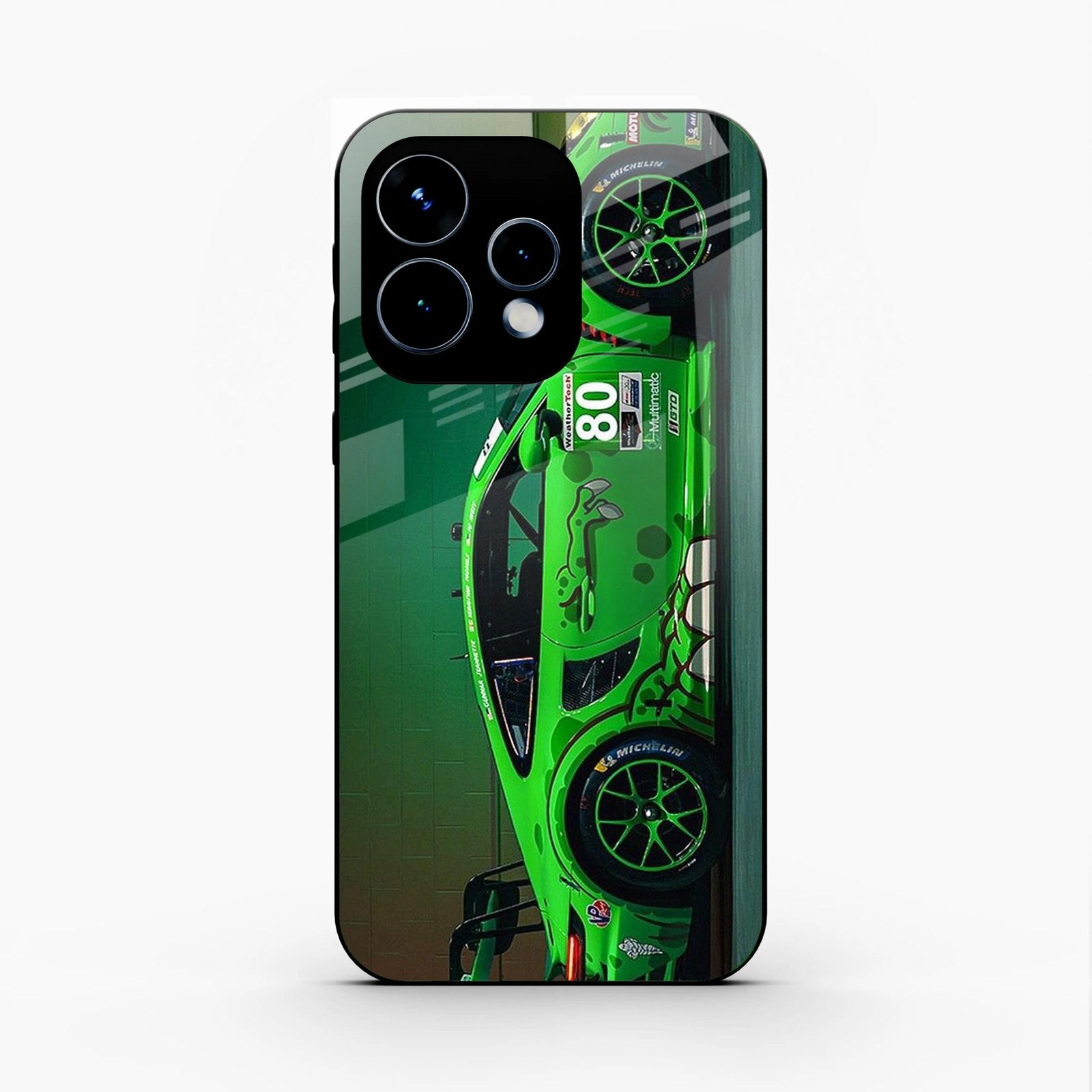 Super Sports Car V2 Glass Case Cover For Oppo Reno 15 5G
