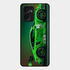 Super Sports Car V2 Glass Case Cover For Oppo Reno 7 5G