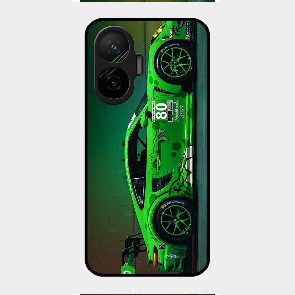 Super Sports Car V2 Glass Case Cover For Poco F7 5G
