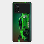 Super Sports Car V2 Glass Case Cover For Poco X4 Pro 5G