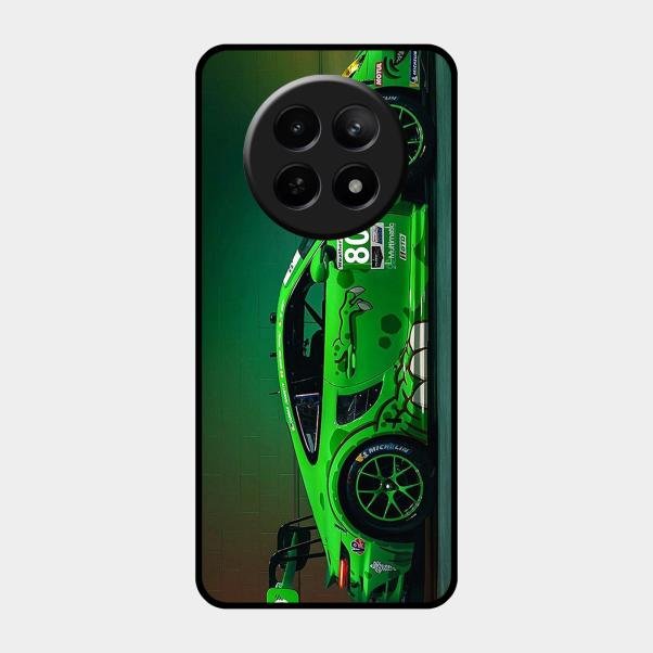 Super Sports Car V2 Glass Case Cover For Realme 12X 5G
