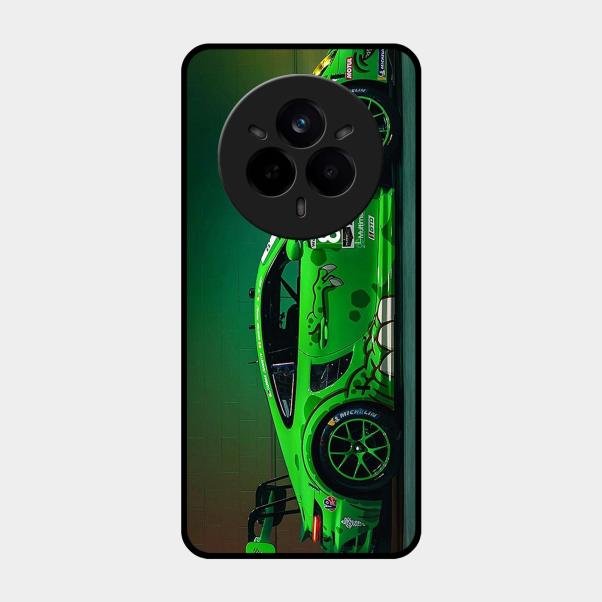 Super Sports Car V2 Glass Case Cover For Realme 14 Pro Plus 5G
