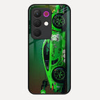 Super Sports Car V2 Glass Case Cover For Realme 15X 5G