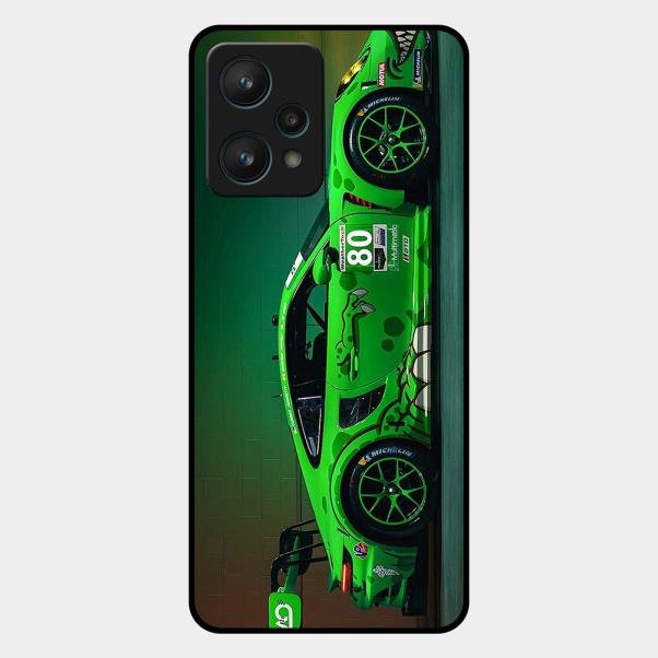 Super Sports Car V2 Glass Case Cover For Realme 9 Pro 5G