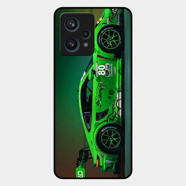 Super Sports Car V2 Glass Case Cover For Realme 9 Pro Plus 5G
