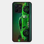 Super Sports Car V2 Glass Case Cover For Realme 9I 5G