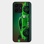 Super Sports Car V2 Glass Case Cover For Redmi 12 5G