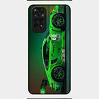 Super Sports Car V2 Glass Case Cover For Redmi Note 11