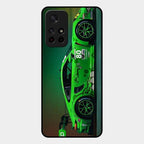 Super Sports Car V2 Glass Case Cover For Redmi Note 11T 5G