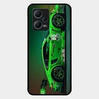 Super Sports Car V2 Glass Case Cover For Redmi Note 12 5G