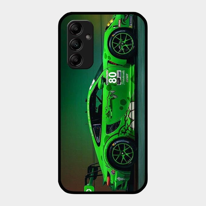 Super Sports Car V2 Glass Case Cover For Samsung Galaxy A14 5G