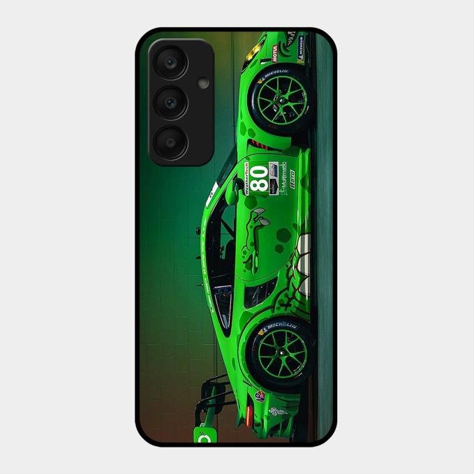 Super Sports Car V2 Glass Case Cover For Samsung Galaxy A25 5G