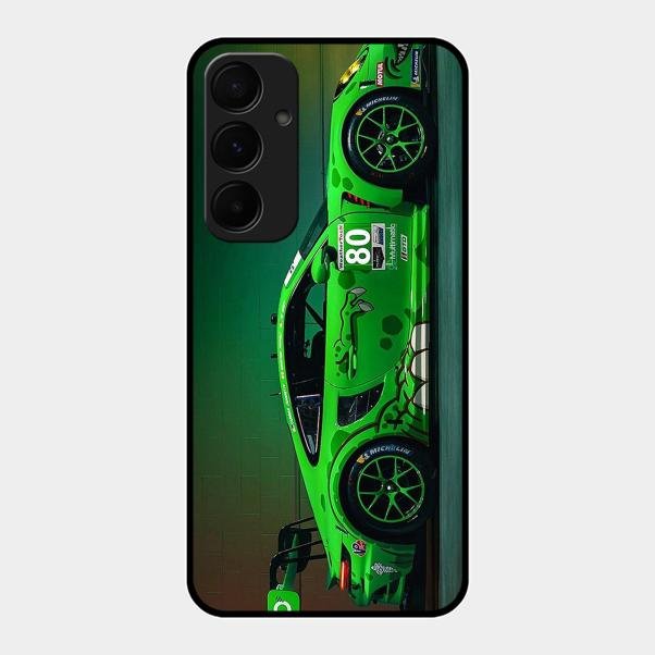 Super Sports Car V2 Glass Case Cover For Samsung Galaxy A35 5G