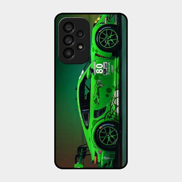 Super Sports Car V2 Glass Case Cover For Samsung Galaxy A53 5G
