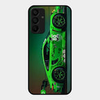Super Sports Car V2 Glass Case Cover For Samsung Galaxy M15 5G