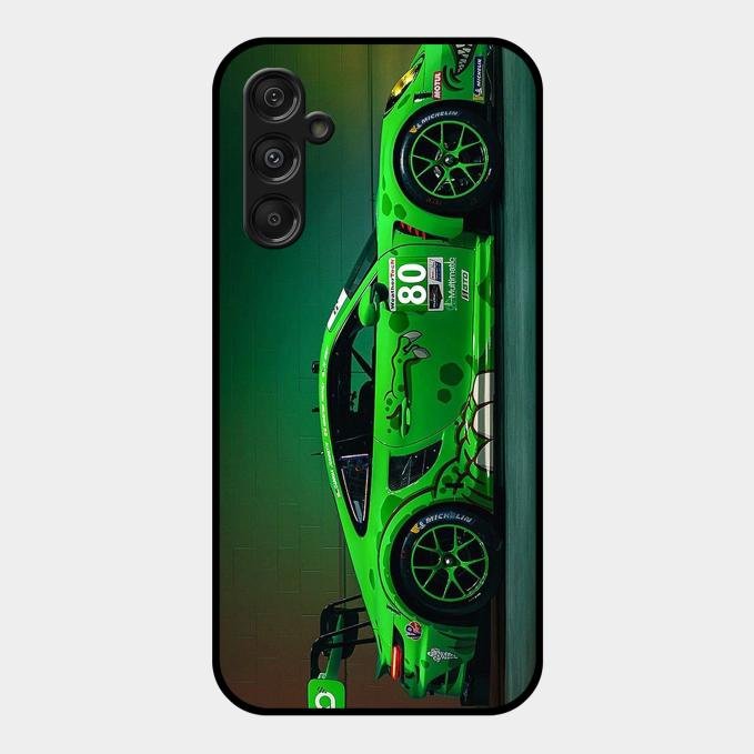 Super Sports Car V2 Glass Case Cover For Samsung Galaxy M34 5G