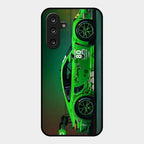 Super Sports Car V2 Glass Case Cover For Samsung Galaxy M55S 5G