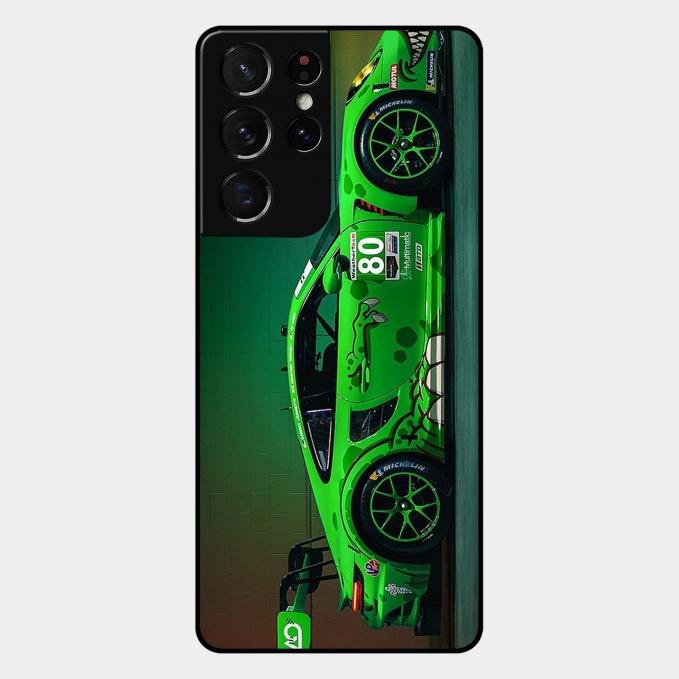 Super Sports Car V2 Glass Case Cover For Samsung Galaxy S21 Ultra