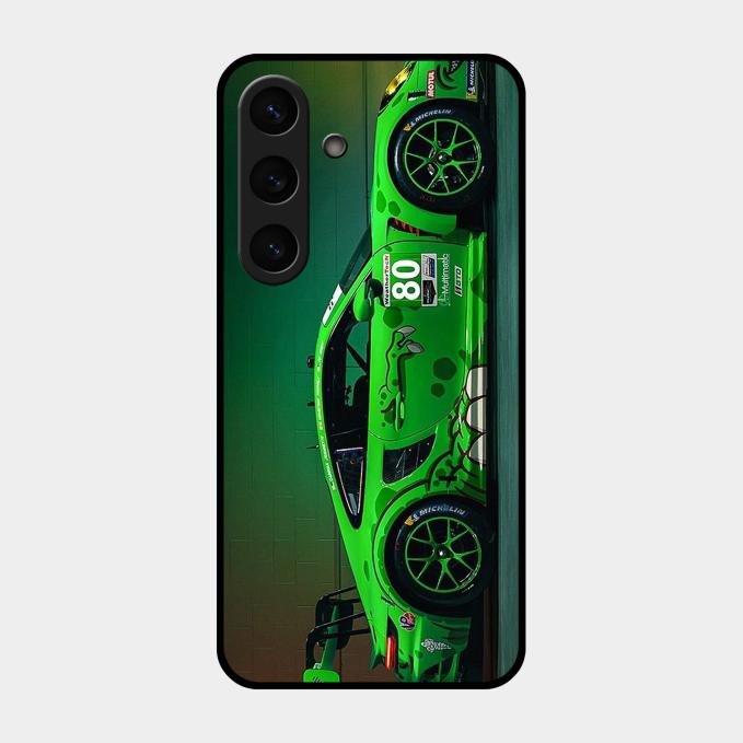 Super Sports Car V2 Glass Case Cover For Samsung Galaxy S25 Plus 5G