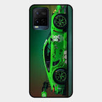 Super Sports Car V2 Glass Case Cover For Vivo T1X