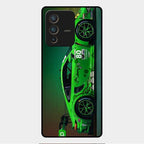 Super Sports Car V2 Glass Case Cover For Vivo V23 Pro 5G