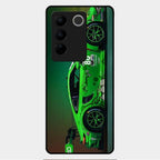 Super Sports Car V2 Glass Case Cover For Vivo V27 Pro 5G