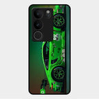 Super Sports Car V2 Glass Case Cover For Vivo V29 5G