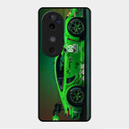 Super Sports Car V2 Glass Case Cover For Vivo V40 5G