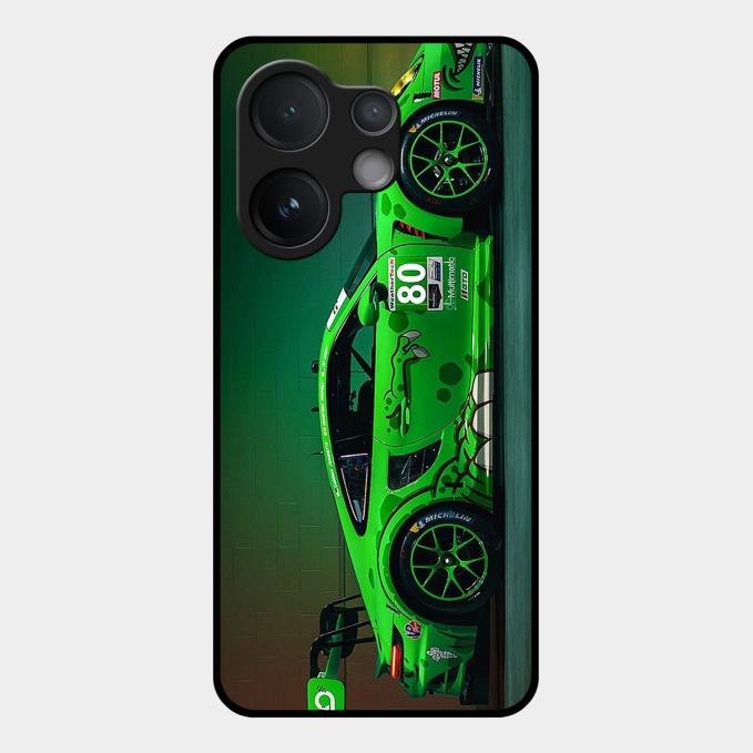 Super Sports Car V2 Glass Case Cover For Vivo V60 5G