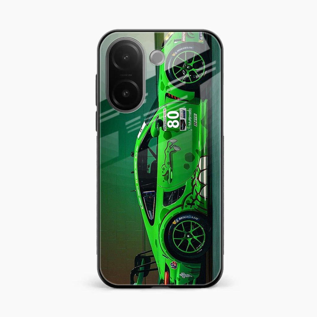 Super Sports Car V2 Glass Case Cover For Vivo V60e 5G