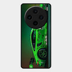 Super Sports Car V2 Glass Case Cover For Vivo X100 5G